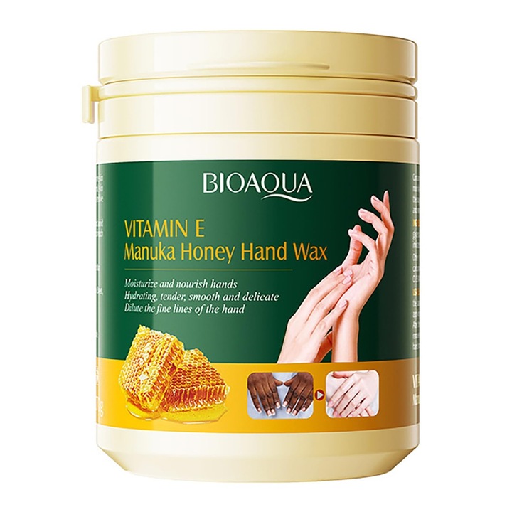 BioAqua mézes kézmaszk, hidratáló és regeneráló, 30ml