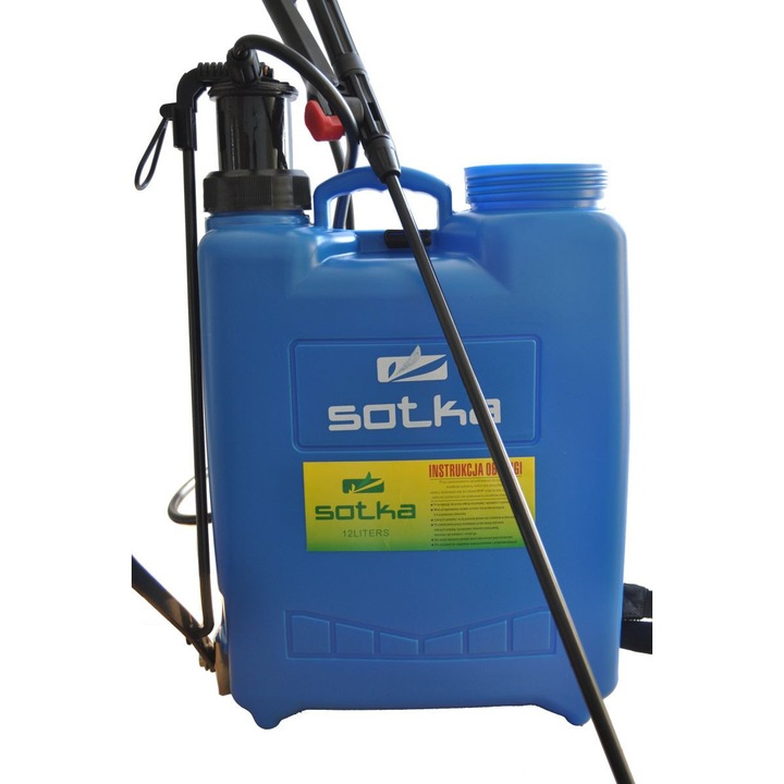 Opryskiwacz plecakowy 16L, Sotka, cu lance telescopica, 4 BAR, material plastic, pentru gradina