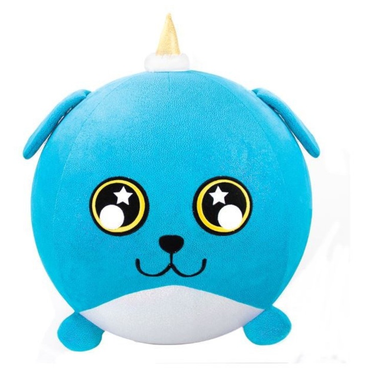 Masca Biggies caine albastru, 45cm