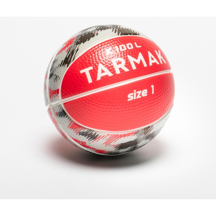 Мини топка от пяна за баскетбол k100 размер 1 деца без размер, червен