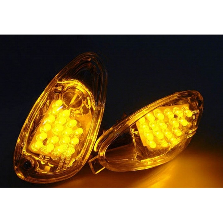 STR8 LED első index, Lexus stílusú, szett, motorhoz