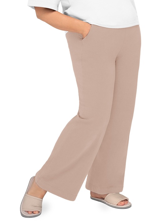 Pantaloni dama, Martel, Bumbac, Bej, S INTL