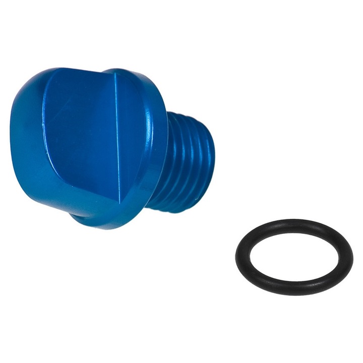 Капачка за резервоар за масло STR8, M14x1.5, синя