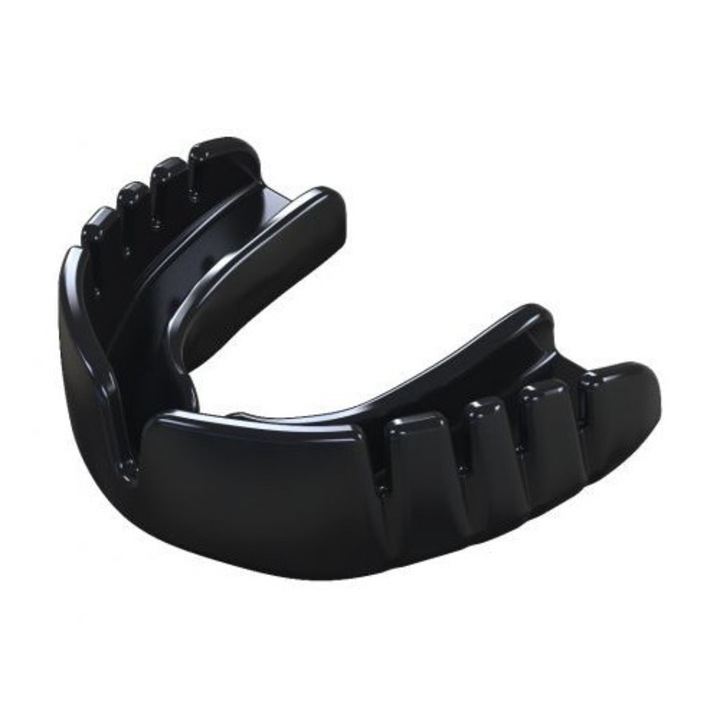 Opritor de dinti pentru copii, Opro, Snap Fit, negru, set cu cutie