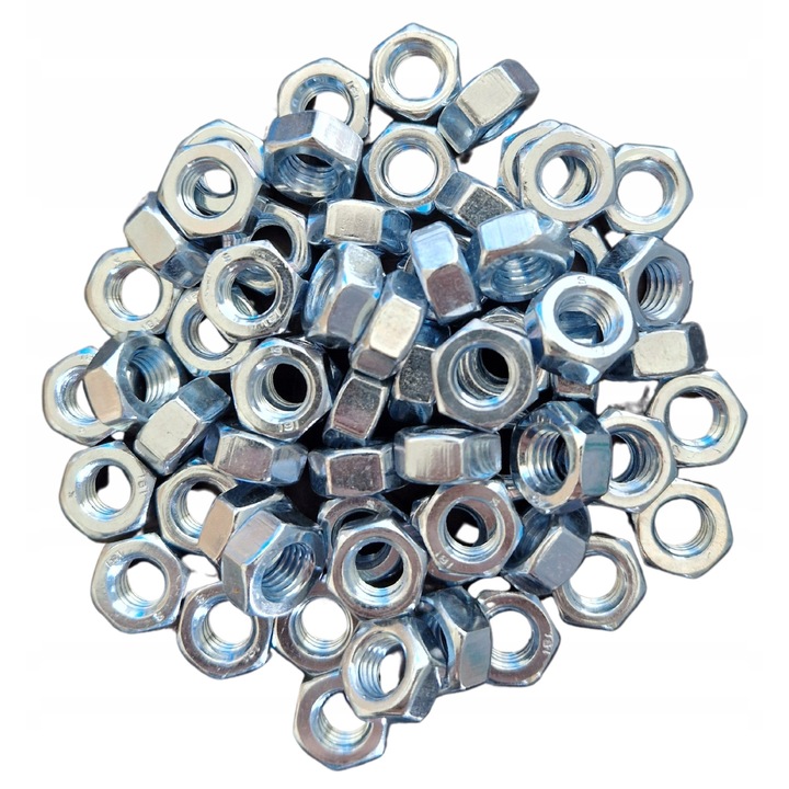 Piulite hexagonale, Marcopol, 1kg, Argintiu