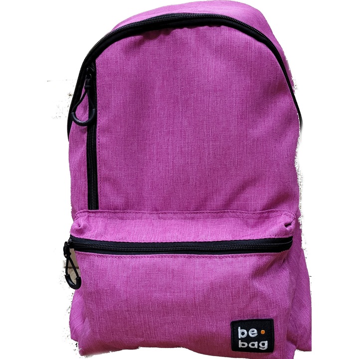 Herlitz Be.Classic iskolatáska, rózsaszín, 43x30x14cm, egy rekesz, vízálló, 9 év feletti gyermekeknek