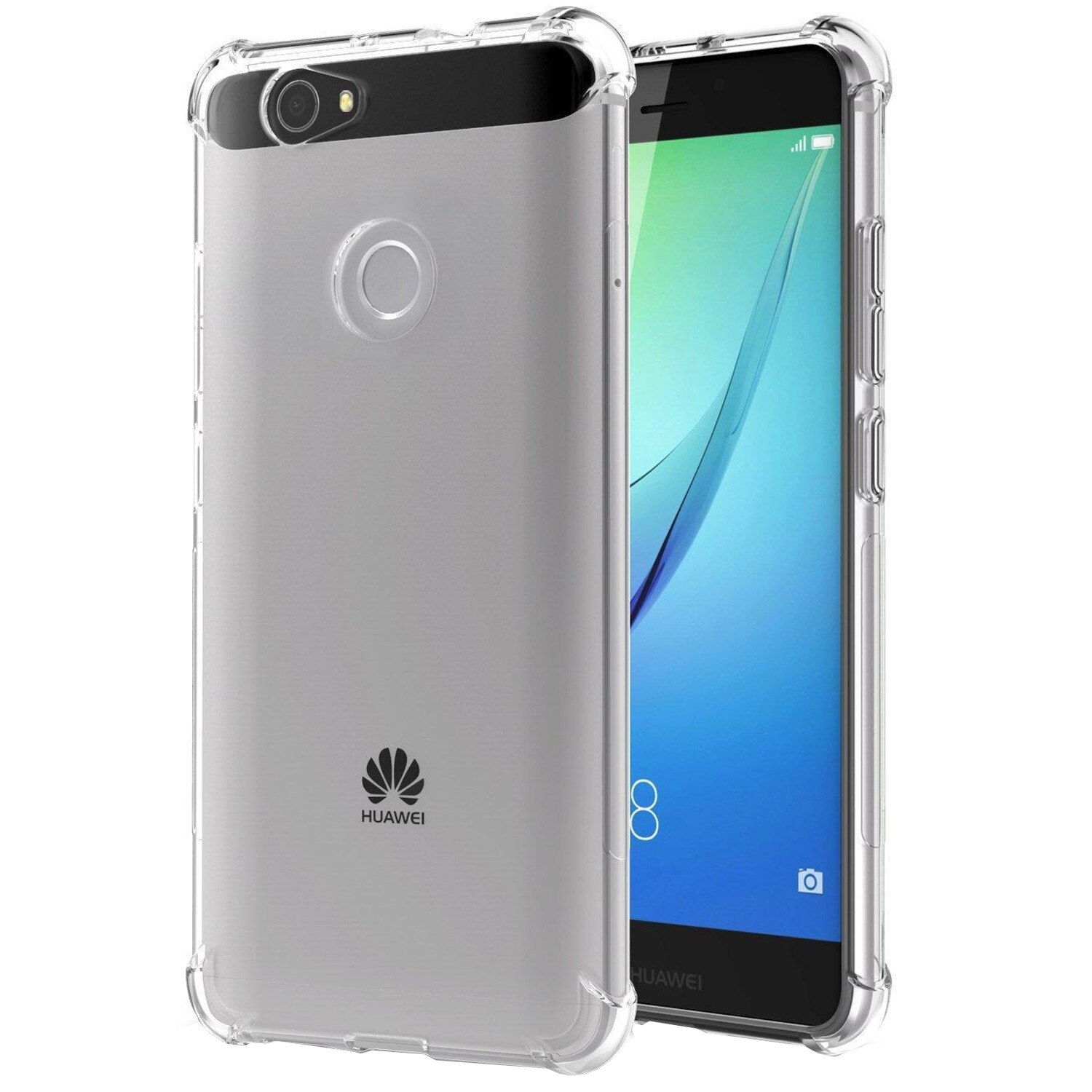 Husa de protectie silicon PROTECTS pentru Huawei Nova, Transparent
