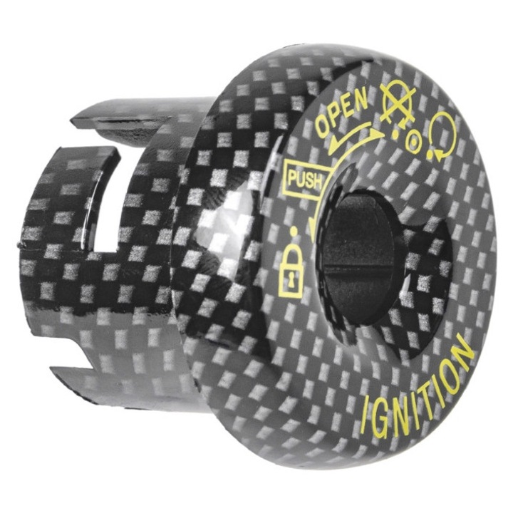 Zárfedél STR8 Yamaha Aerox / MBK Nitro karbonhatású MX_STR-540.40/CA