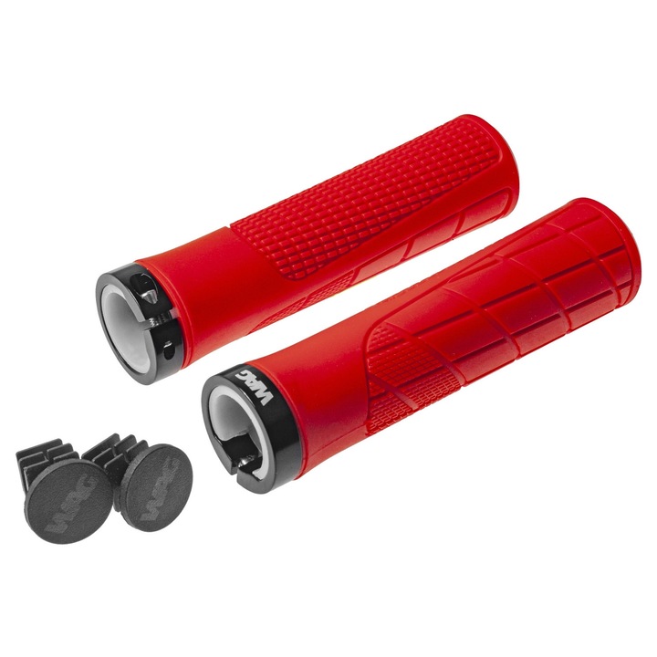 Mansoane bicicleta Wag MTB Pro, rosii, 135 mm