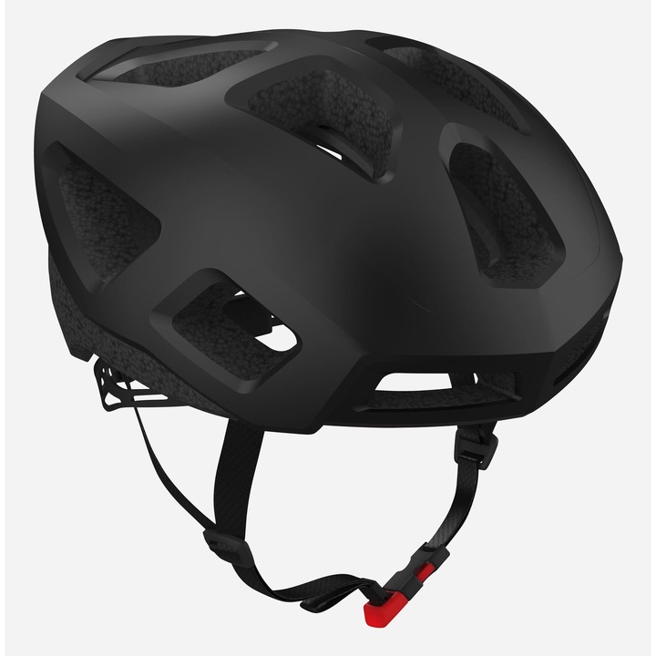 Каска за шосейно колоездене RoadR 100, черна, размер L, опушено черна