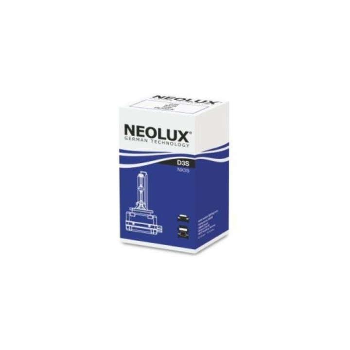 Bec Xenon Neolux D3S 85V 35W, lumina alb-albastră, consum redus, durabilitate mare