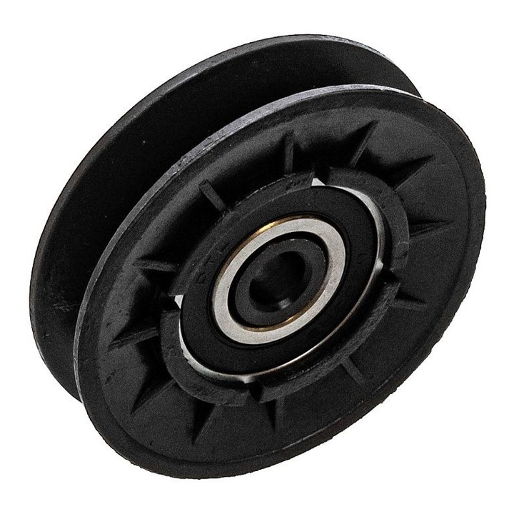 Feszítőgörgő kerti traktorokhoz Garden Parts, 73mmx17mm, fekete