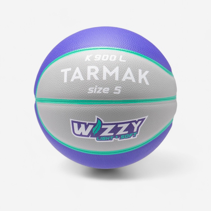 Minge baschet k900 wizzy ball marimea 5 fara marime, violet aprins
