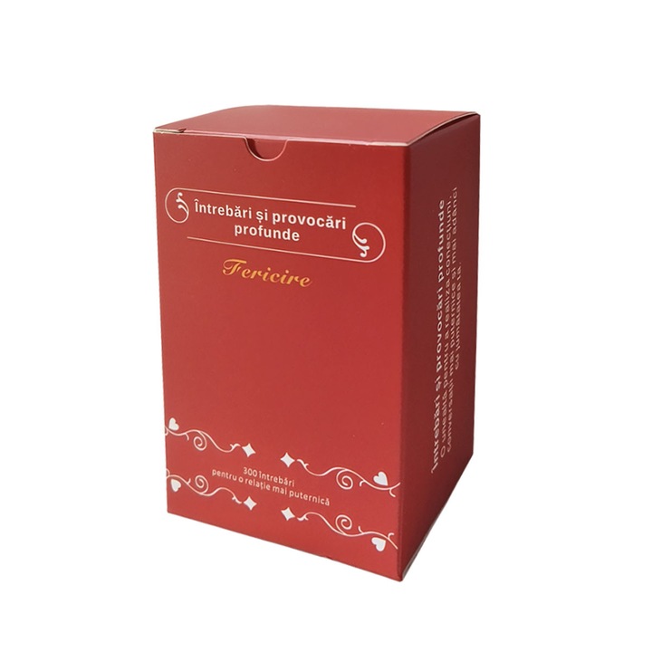 Társasjáték, Boldogság, Mély kommunikáció - Ismerj meg jobban, 300 kérdés, többszínű, 2 játékos