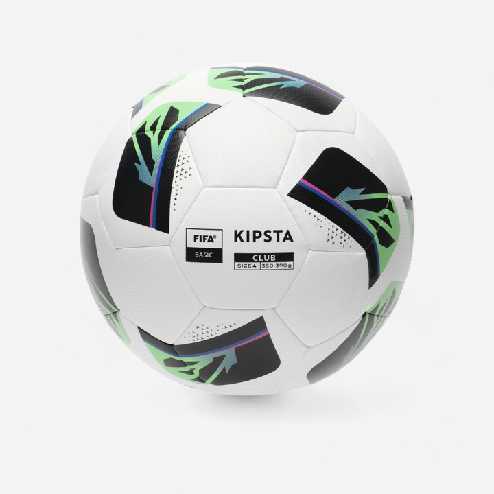Minge fotbal hybride fifa basic club ball marimea 4 4, alb