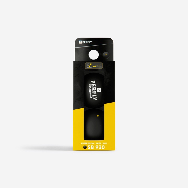 Set 2 mingi squash sb930 punct galben fara marime