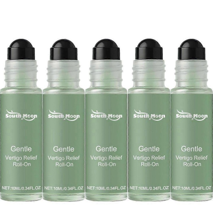 Roll-on szédülés ellen, 10ml, 5 darabos készlet, gyors olajok szédülésre és bizonytalanságra
