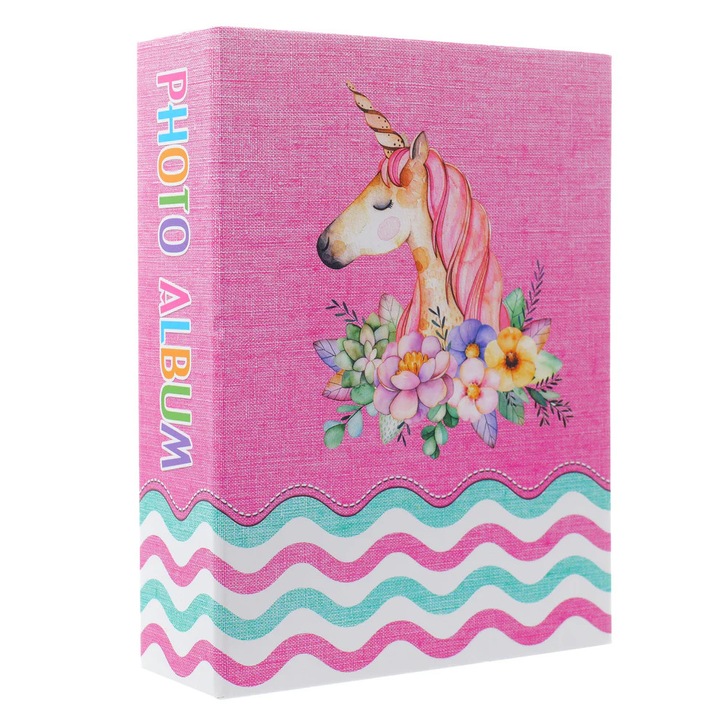 Album foto CRD PRINT UNICORN, 100 poze, 100 x 150 mm, multicolor
