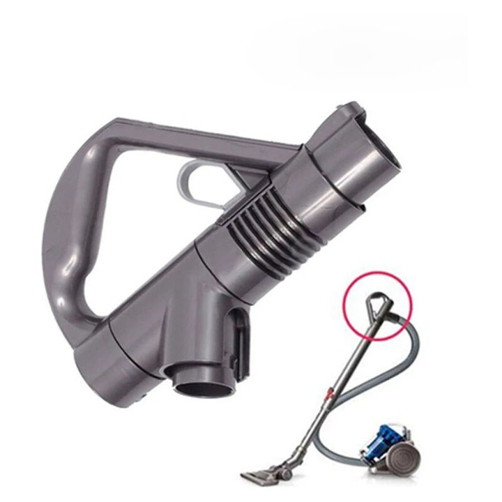 Maner compatibil cu modelele DC19/DC23/DC29/DC26/DC32/DC36/DC37, accesoriu pentru aspirator, piesa de schimb, Gri, 1 buc