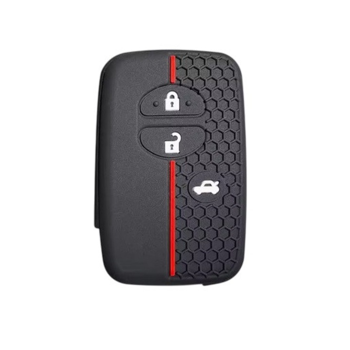 Калъф за ключ с 2-3 бутона Toyota Aqua Rav4 Land Cruiser Camry Prado 150 Corolla Prius Highlander Subaru Forester XV