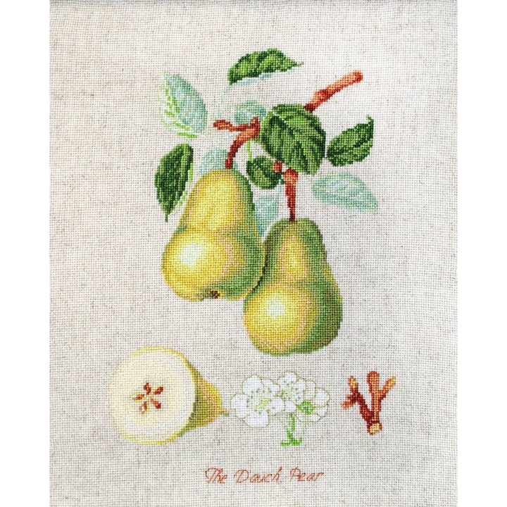 Комплект за бродиране с кръстат бод Luca-S BL22420 - "Pera duch" 16x21.5 см