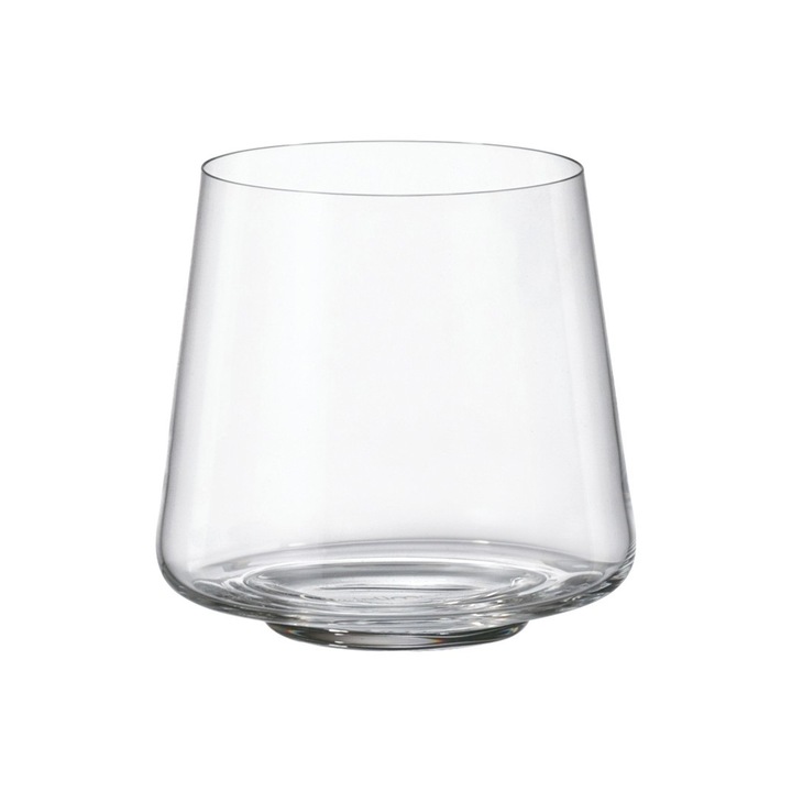 Set 6 pahare whisky Bohemia Royal Crystal Winestar 350 ml transparent