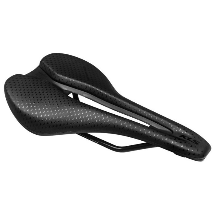 Sa bicicleta Kellys KLS AVENGER RACE, neagra, cu adancitura, 255x143mm, 298g