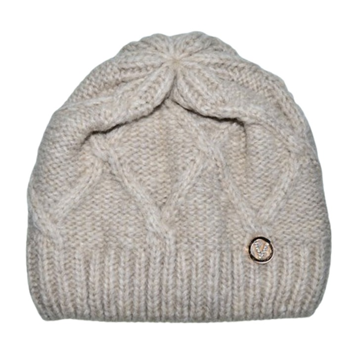 Vastag lány sapka, Mini Junior C0111B-4, Bézs 124364