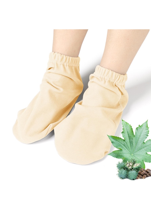 YYHengCMU lábfej zokni, organikus pamut, fehér, nagy méret