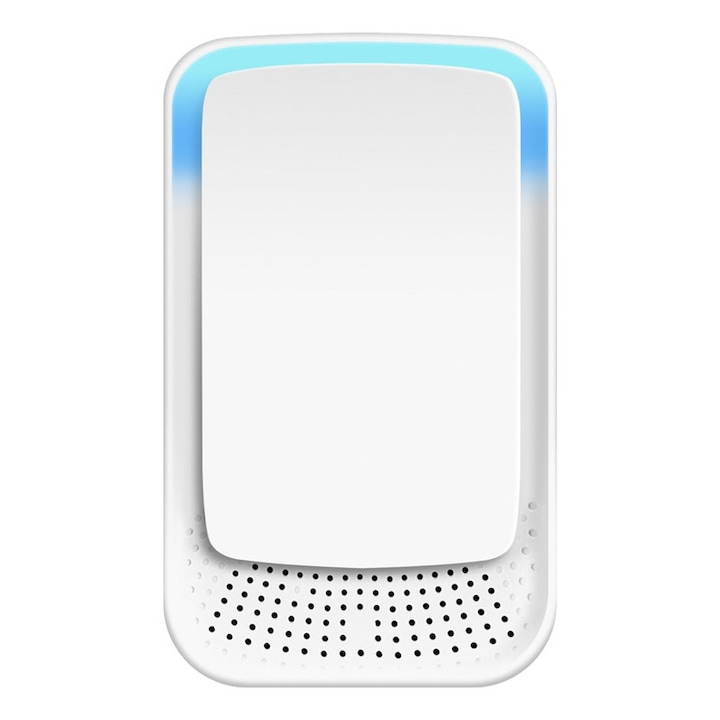 Пречиствател на въздуха с отрицателни йони, YYHengCMU, преносим, Широко покритие，безшумен, компактен，За домашна употреба, бял