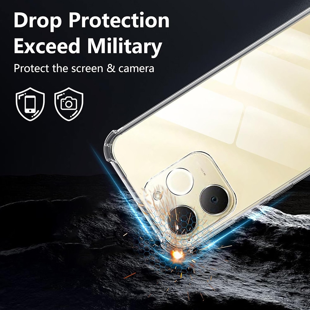 Husa pentru Honor Magic8 Pro - Techsuit Shockproof Clear Silicone - Clear