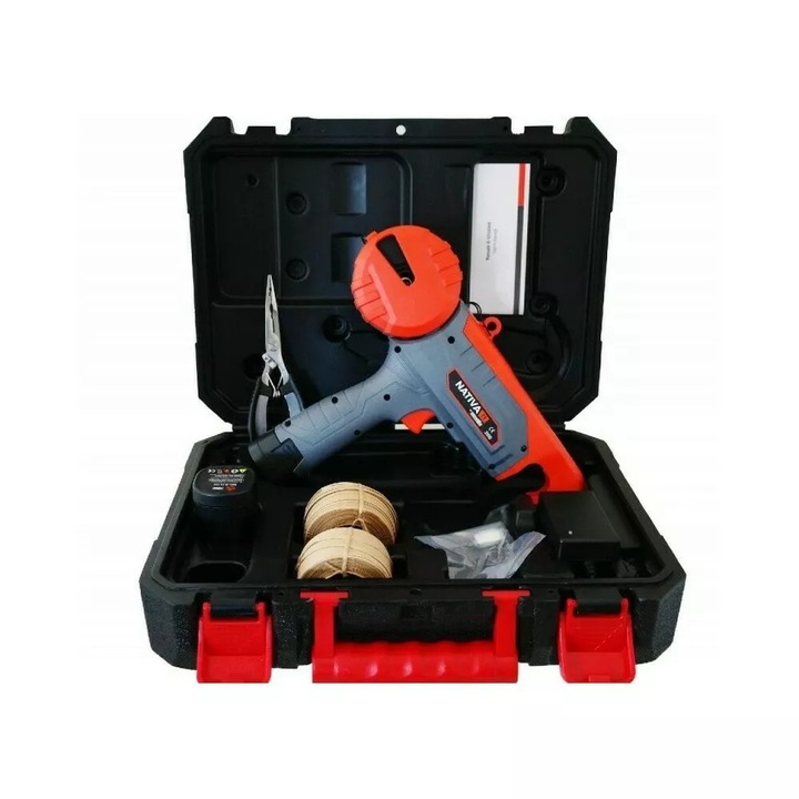 Електрически апарат за подвързване Ausonia Nativa TY, 4 настройки, 16,8V, 1065g