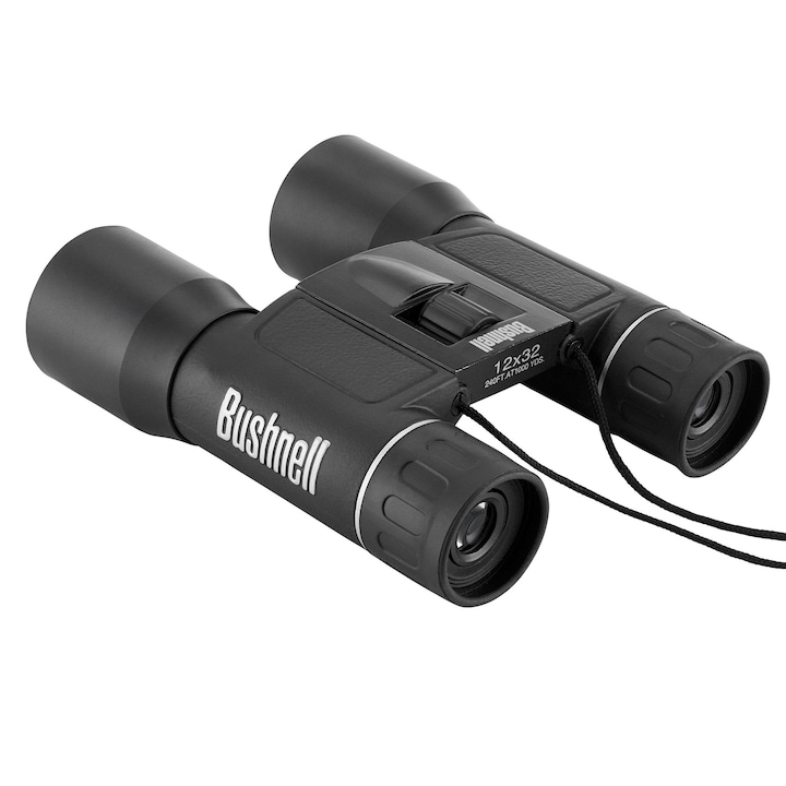 Бинокъл за наблюдение Bushnell PowerView Zoom x12 черен за възрастни черен