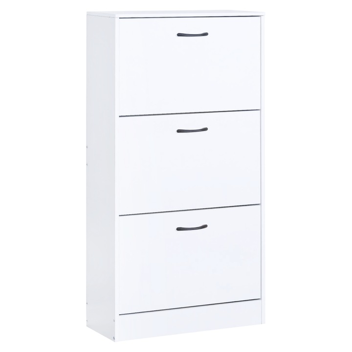 Pantofar pal alb Botoria 60x24x116 cm