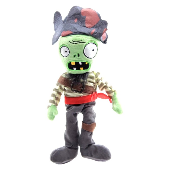 Jucărie din plus MASHASHOP, Swashbuckler Zombie, 28 cm, multicolor
