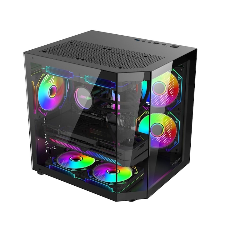 Sistem Desktop PC Gaming, Intel Core i7-11700F, 32GB DDR4, NVMe