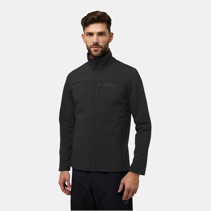 Jacheta sport barbati, Jack Wolfskin, Negru