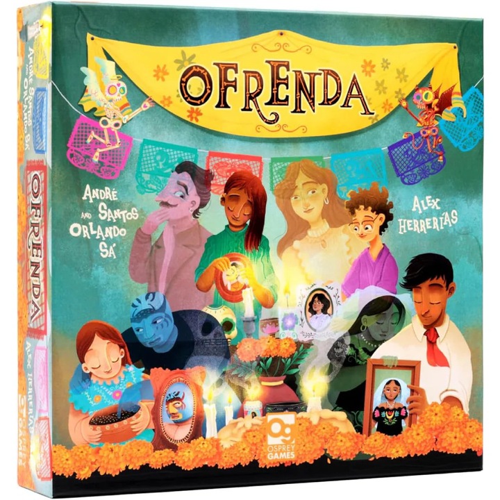 Joc de societate, Osprey Games, Ofrenda, 1-4 jucători, familie