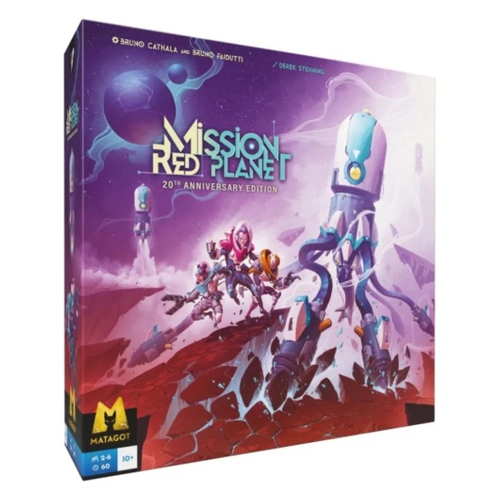 Настолна Игра Mission, Red Planet New Edition, ново издание, Английски, Многоцветен