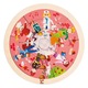 Hape puzzle rotund cu 2 fete