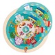 Hape puzzle rotund cu 2 fete