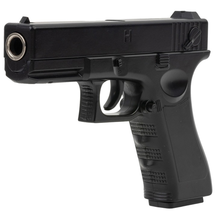 Pistol metalic, Asgard, cu bile de plastic de 6 mm imitatie MPK-C7 + 800 bile
