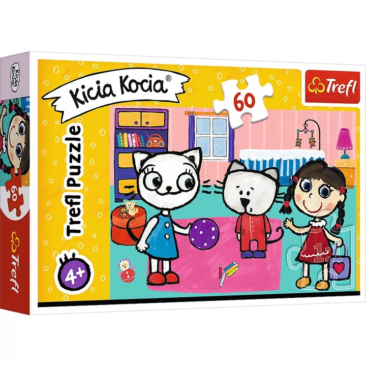 Пъзел Trefl 60 Kicia Kocia и приятели