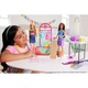 Set Papusi Mattel Barbie Magazinul de Imprimat, 20 accesorii, 150 look-uri diferite
