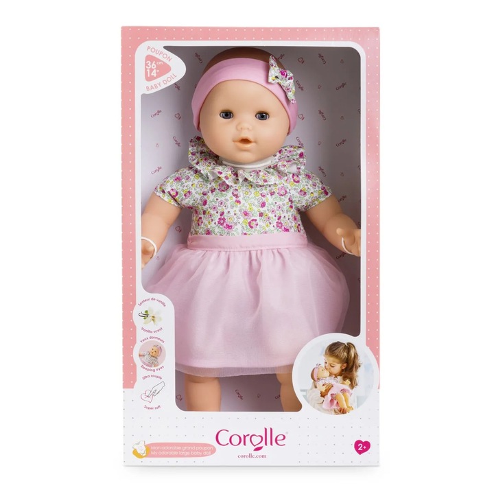 Corolle mpp кукла grand poupon 36см