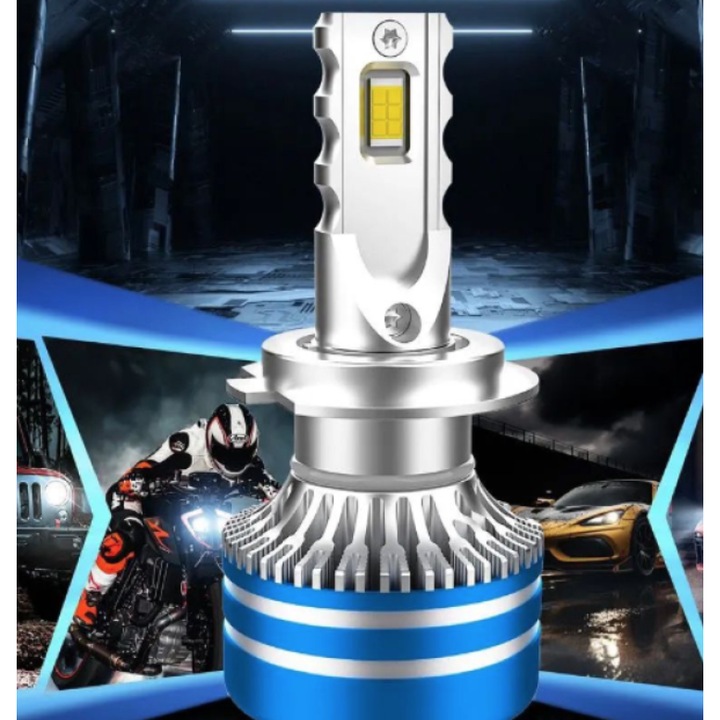 Set de 2 Becuri LED Auto Canbus H1 de 350W 24000LM lumixauto