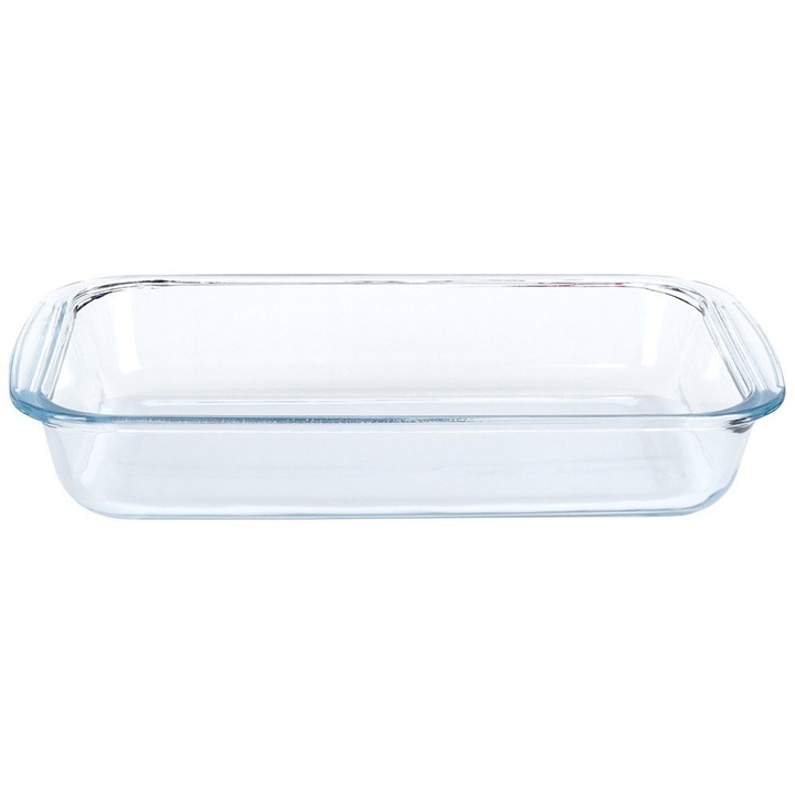 Artemis hőálló edény, téglalap alakú, 1,6L, 29,5x17,5x5cm, átlátszó