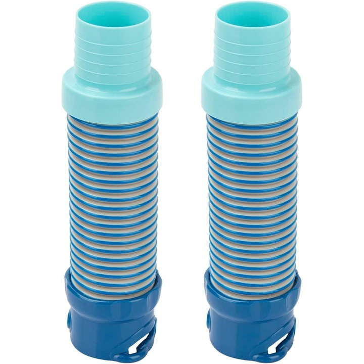 Set de 2 adaptoare pentru furtun de piscina X77094, compatibile cu curatatoarele Zodiac MX6, MX8 si Baracuda X7 Quattro, 19cm