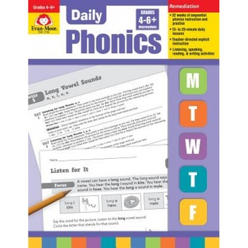 Daily Phonics, Grade 4-6+, Evan-Moor Educational Publishers (Author) Daily Phonics, Grade 4-6+, Evan-Moor Educational Publishers (Author)