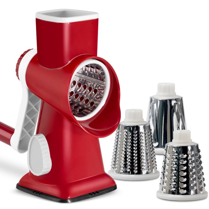 Feliator manual 3 in 1, inox, alb, 6x6cm